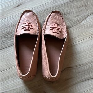 Tory Burch Blush Moccasins